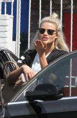 WITNEY CARSON at DWTS Rehersal in Hollywood 03/30/2016