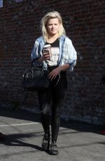 WITNEY CARSON at DWTS Rehersal in Hollywood 04/24/2016