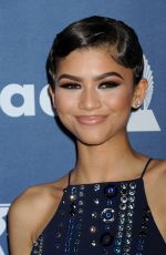 ZENDAYA COLEMAN at 2016 Glaad Media Awards in Beverly Hills 04/02/2016