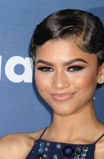 ZENDAYA COLEMAN at 2016 Glaad Media Awards in Beverly Hills 04/02/2016