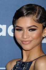 ZENDAYA COLEMAN at 2016 Glaad Media Awards in Beverly Hills 04/02/2016