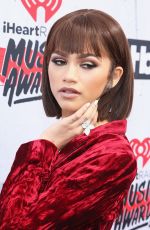 ZENDAYA COLEMAN at iHeartRadio Music Awards in Los Angeles 04/03/2016