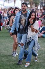 ZOE KRAVITZ at Coachella Valley Music and Arts Festival in Indio 04/15/2016