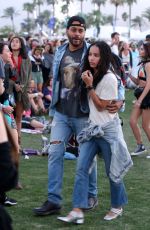 ZOE KRAVITZ at Coachella Valley Music and Arts Festival in Indio 04/15/2016