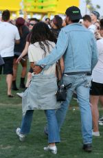 ZOE KRAVITZ at Coachella Valley Music and Arts Festival in Indio 04/15/2016
