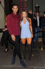 ABIGAIL CLARKE at dstrkt Nightclub in London 05/01/2016