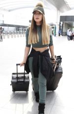 ABIGAIL CLARKE at Gatwick Airport in London 05/12/2016