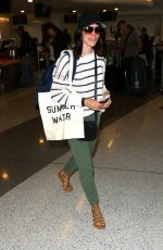 ABIGAIL SPENCER at LAX Airport in Los Angeles 05/01/2016
