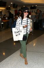 ABIGAIL SPENCER at LAX Airport in Los Angeles 05/01/2016
