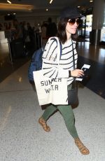 ABIGAIL SPENCER at LAX Airport in Los Angeles 05/01/2016