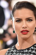 ADRIANA LIMA at Costume Institute Gala 2016 in New York 05/02/2016