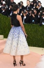 ADRIANA LIMA at Costume Institute Gala 2016 in New York 05/02/2016