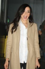 AIMEE GARCIA Leaves AOL Studio in New York 05/09/2016