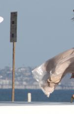 ALESSANDRA AMBROSDIO on the Set of a Photoshoot in Santa Monica 05/04/2016