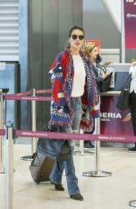 ALESSANDRA AMBROSIO at Airport in Madrid 04/29/2016