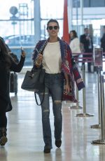 ALESSANDRA AMBROSIO at Airport in Madrid 04/29/2016