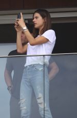 ALESSANDRA AMBROSIO at Fasano Hotel