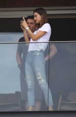 ALESSANDRA AMBROSIO at Fasano Hotel
