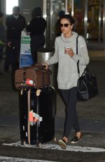 ALESSANDRA AMBROSIO at JFK Airport in New York 05/01/2016