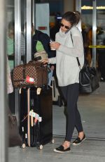 ALESSANDRA AMBROSIO at JFK Airport in New York 05/01/2016