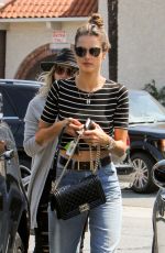 ALESSANDRA AMBROSIO Out in Los Angeles 05/24/2016