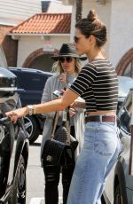 ALESSANDRA AMBROSIO Out in Los Angeles 05/24/2016