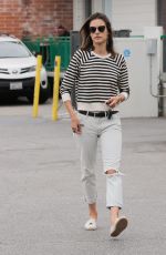 ALESSANDRA AMBROSIO Out in Santa Monica 05/10/2016