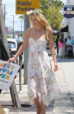 ALI LARTER at Au Fudge in West Hollywood 05/08/2016