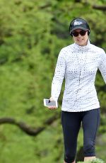 ALI LARTER Out at Central Park in New York 05/17/2016