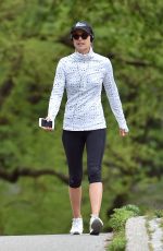 ALI LARTER Out at Central Park in New York 05/17/2016