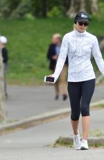 ALI LARTER Out at Central Park in New York 05/17/2016