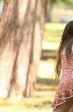 ALICIA ARDEN Pactices Her Golf Swing 05/23/2016