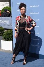 ALICIA KEYS at NBC/Universal 2016 Upfront in New York 05/16/2016