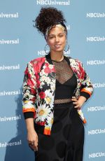 ALICIA KEYS at NBC/Universal 2016 Upfront in New York 05/16/2016