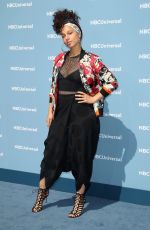 ALICIA KEYS at NBC/Universal 2016 Upfront in New York 05/16/2016