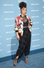 ALICIA KEYS at NBC/Universal 2016 Upfront in New York 05/16/2016