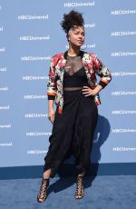 ALICIA KEYS at NBC/Universal 2016 Upfront in New York 05/16/2016
