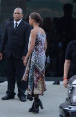 ALICIA VIKANDER Arrives at Louis Vuitton Show in Rio De Janeiro 05/28/2016