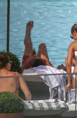 ALICIA VIKANDER in Bikini at a Pool in Rio De Janeiro 05/29/2016