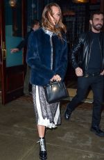 ALICIA VIKANDER Night Out in New York 05/01/2016