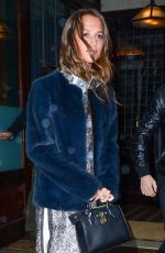 ALICIA VIKANDER Night Out in New York 05/01/2016