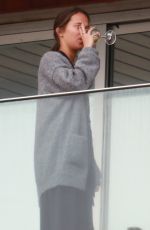 ALICIA VIKANDER on Her Hotel Balcony in Rio De Janeiro 05/27/2016