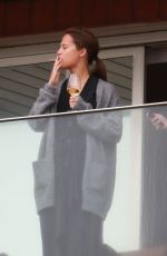 ALICIA VIKANDER on Her Hotel Balcony in Rio De Janeiro 05/27/2016