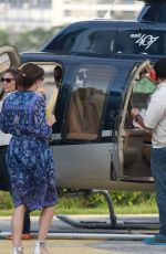 ALICIA VIKANDER Takes a Helicopter Ride in Rio De Janeiro 05/29/2006
