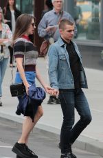 ALISON BRIE Out and About in New York 05/21/2016