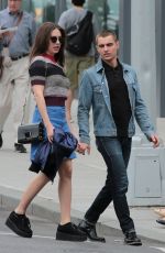 ALISON BRIE Out and About in New York 05/21/2016