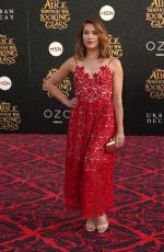 ALLISON HOLKER at Alice Through the Looking Glass Premiere in Hollywood 05/23/2016