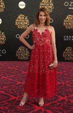 ALLISON HOLKER at Alice Through the Looking Glass Premiere in Hollywood 05/23/2016