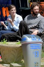 ALLISON WILLIAMS on the Set of 