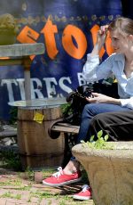 ALLISON WILLIAMS on the Set of 